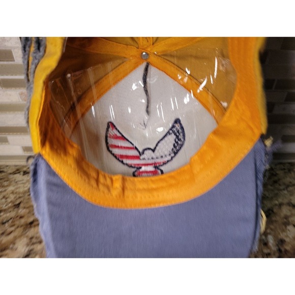 BJB Hat Cap Freedom Liberty Patriotic USA Adult One Size Adjustable Distressed - Picture 12 of 15